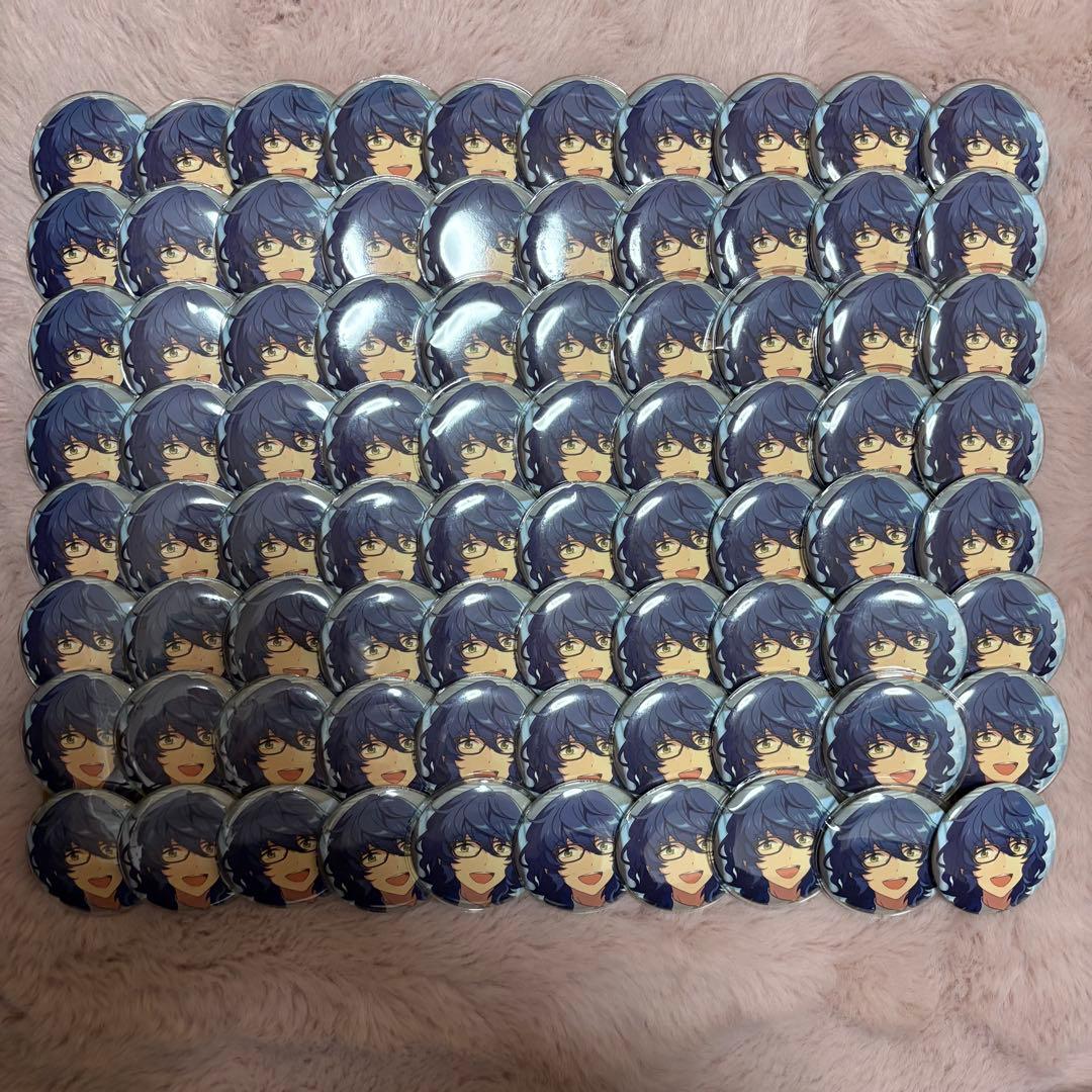 青葉つむぎ フィーチャ缶バッジ80個 あんさんぶるスターズ