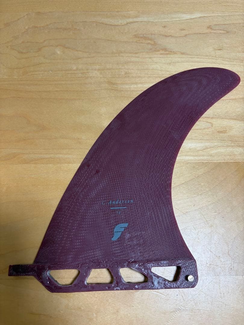 G. Anderson 78 シングルフィン バーガンディ