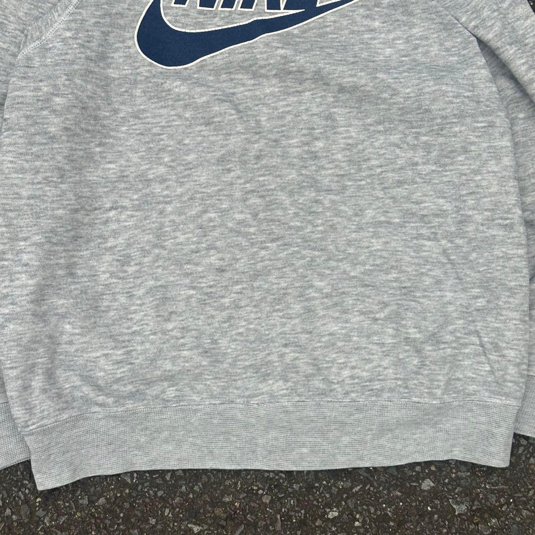 80s NIKE Vintage スウェット USA製 霜降りグレー