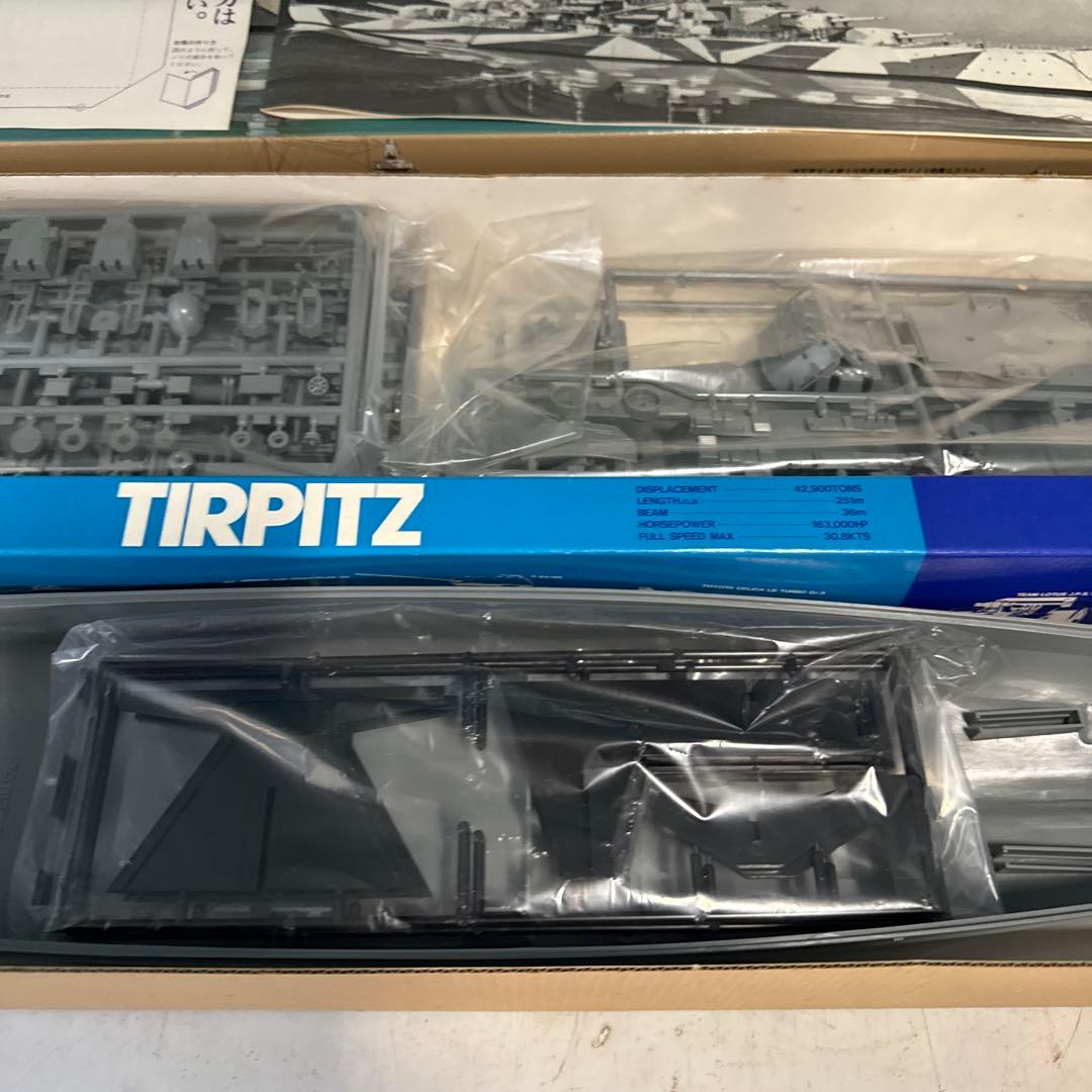 【未組立】タミヤ 1/350 ドイツ戦艦ティルピッツ TIRPITZ プラモデル