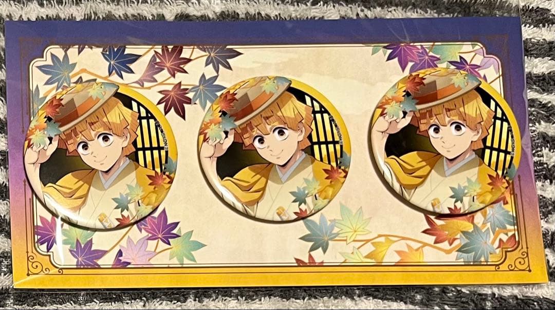 京まふ 缶バッジ 我妻善逸 30個