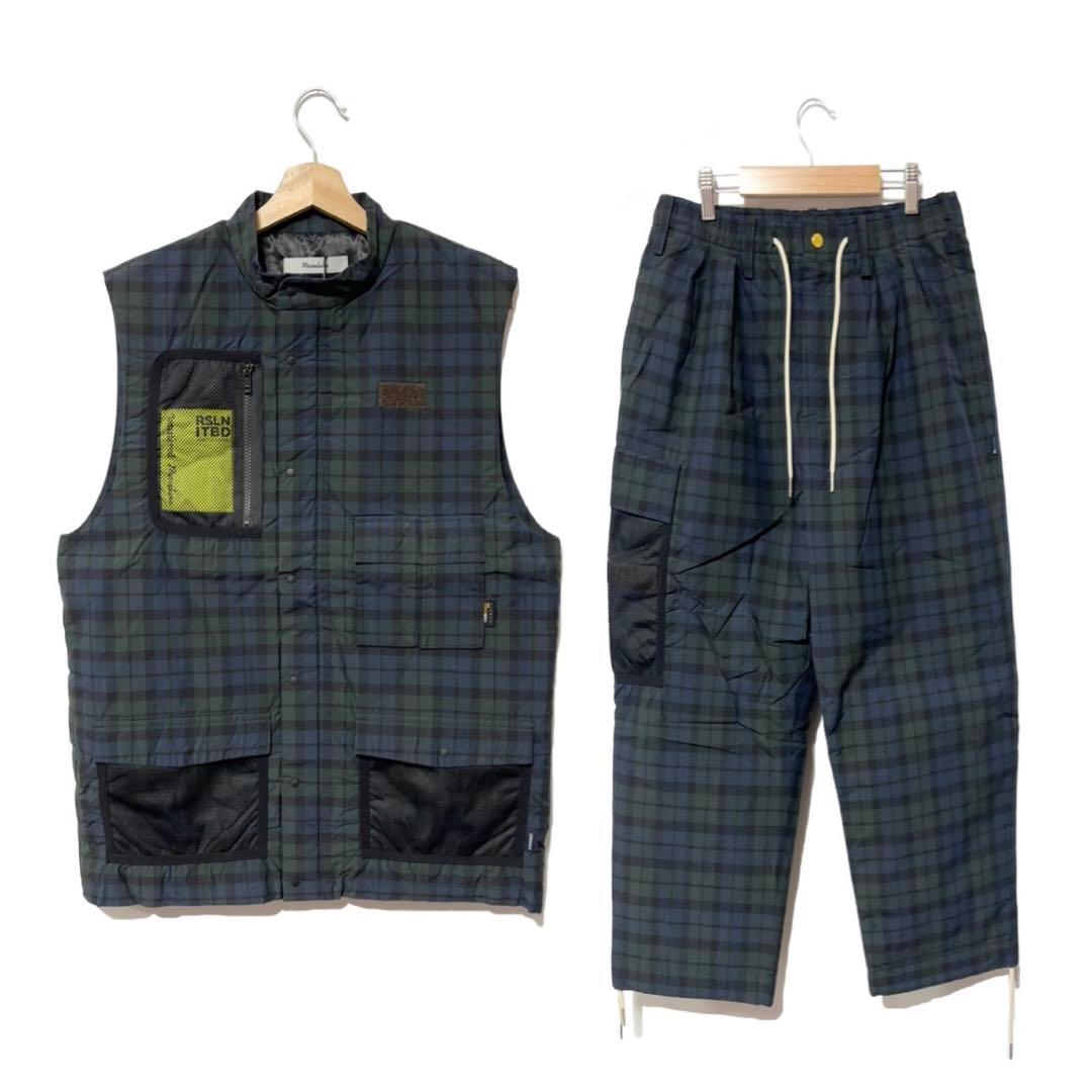 インターブリード ラッセルノ ゴルフ コーデュラ 中綿セットアップ ネイビー 7