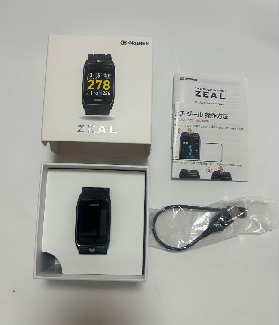 信頼のGPS距離測定器 ザ・ゴルフウォッチ グリーンオン　ジール