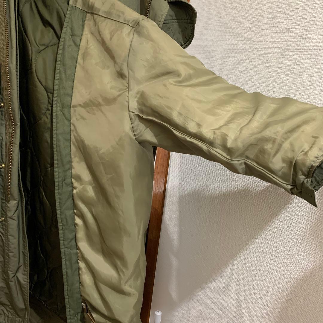 ドゥーズィエムクラス M65 モッズコート キルティング　コートファー