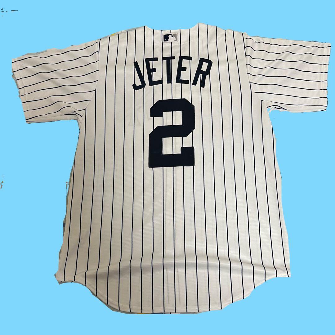 タグ付き　MLB名門ニューヨーク・ヤンキース　デレク・ジーター　ユニフォーム