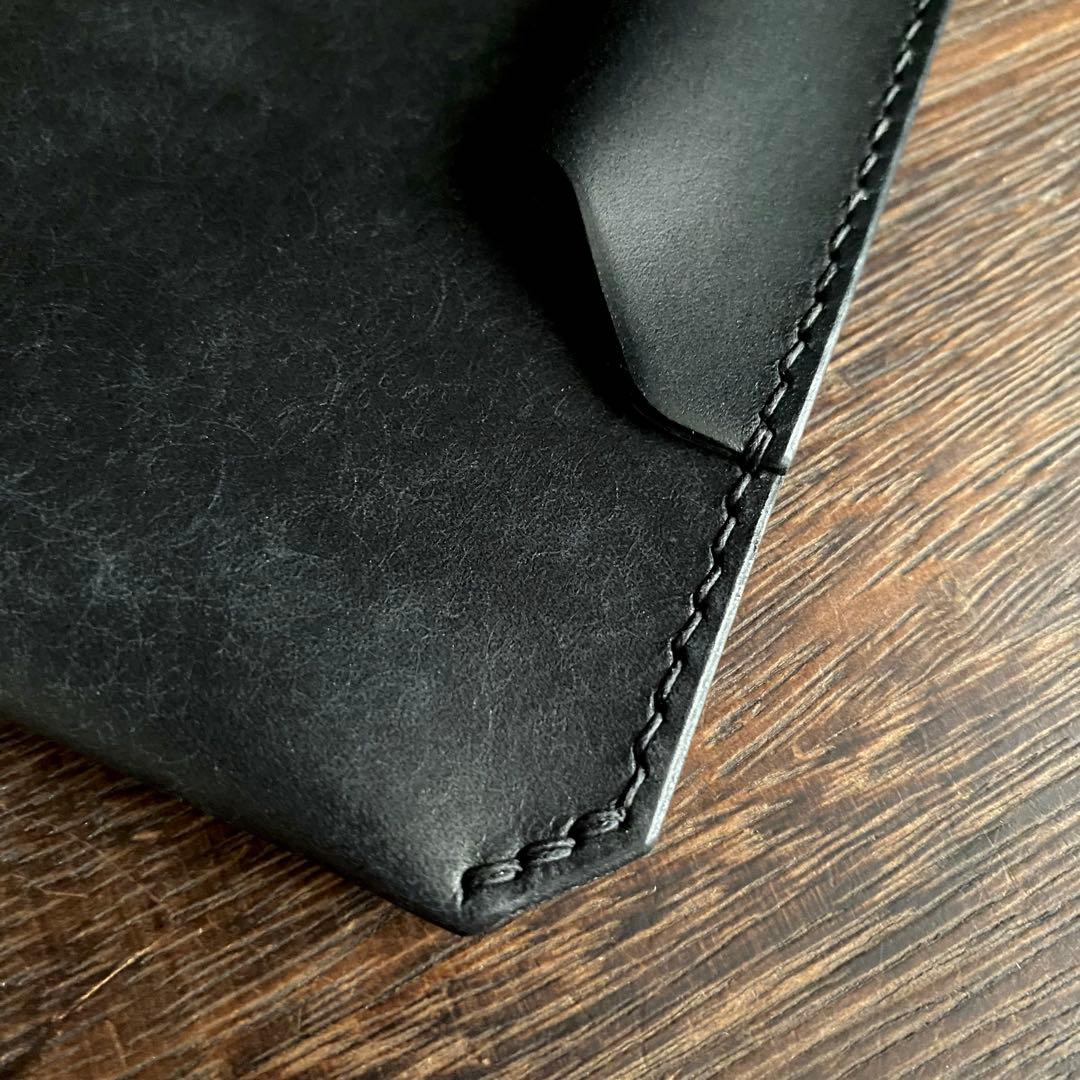 ノートスリーブ ブラック×ブラック