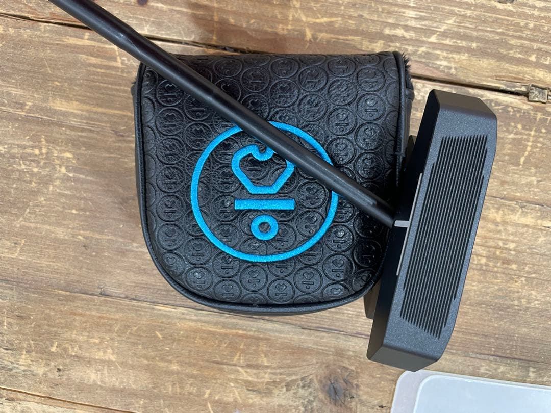 LABゴルフ　DF3 パター 黒 ヘッドカバー付き