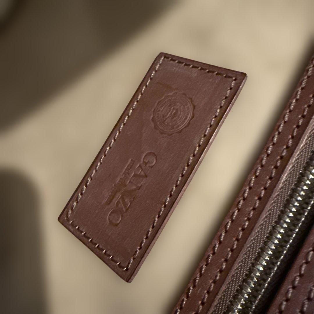 GANZO ガンゾ ブリーフケース ブライドルレザー ビジネスバッグ ロウ