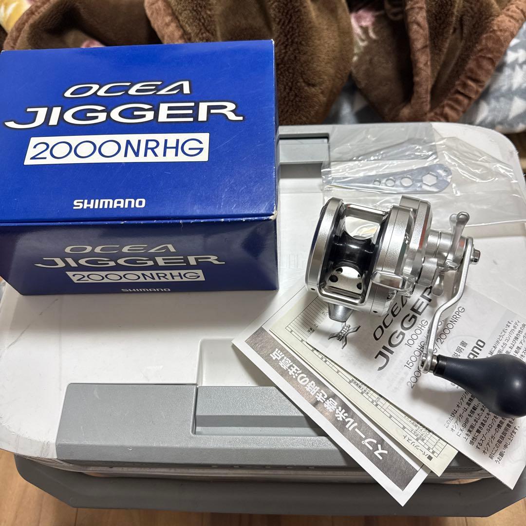 美品　SHIMANO OCEA JIGGER 2000NRHG オシアジガー