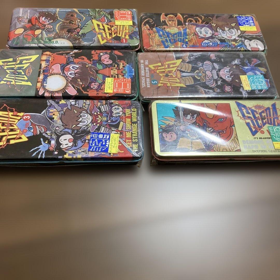 激レア　サンエックス ゼロシーダ缶ケース VOL .1-6 計6缶セット