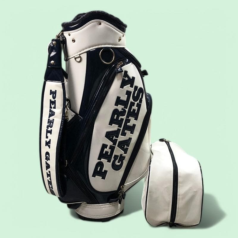 PEARLY GATES パーリーゲイツ キャディバッグ ホワイト ゴルフ