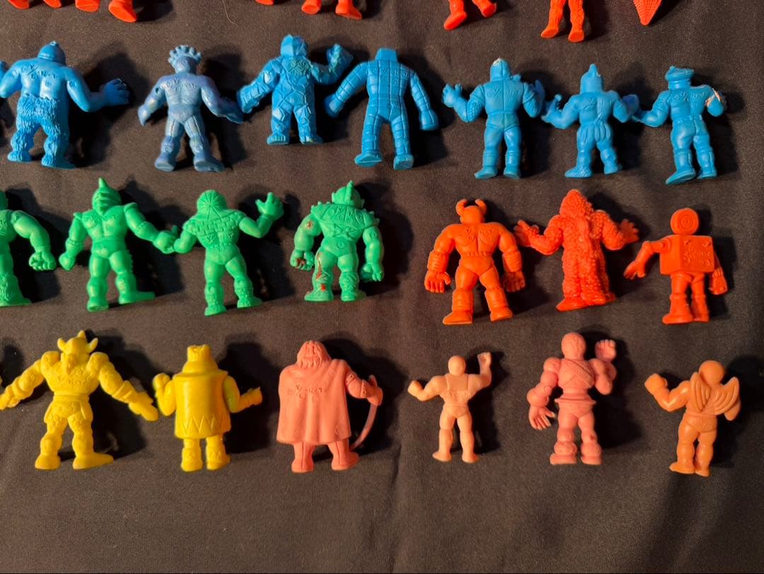 キン肉マン　キン消し　消しゴム　100体　当時物　まとめ売り　フィギュア