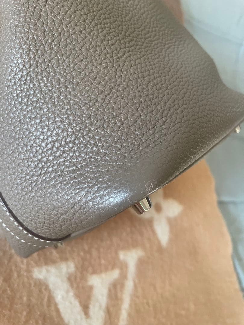 美品HERMESピコタンロックPMエトゥープ