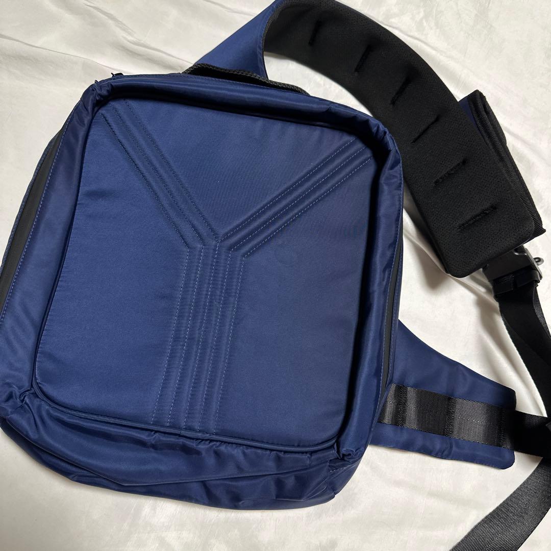 新品　人気　L YAKPAK ヤックパック レコードバッグ ショルダーバッグ　紺