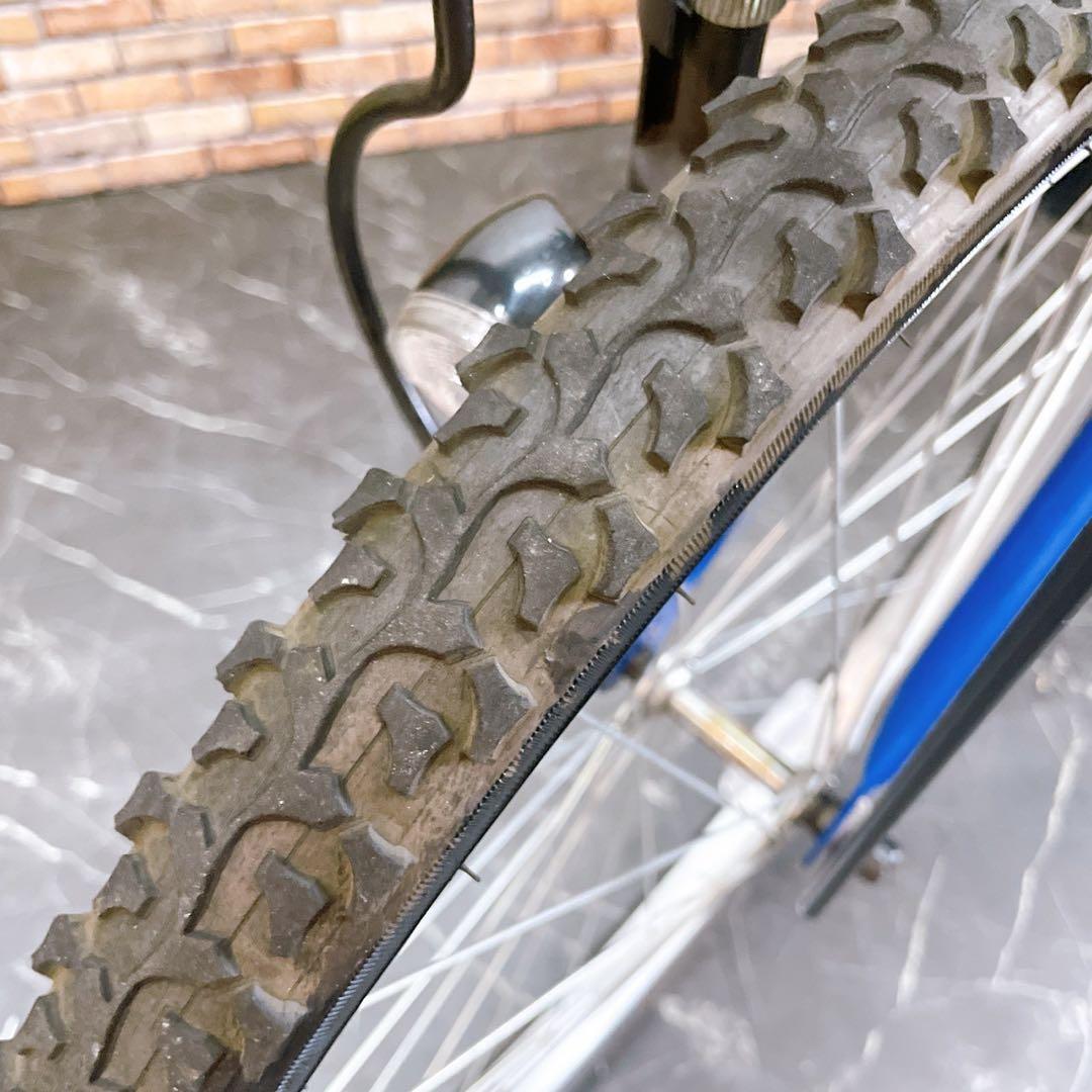 【90】子供用自転車 子供車 TACKLE BOY ブルー 24インチ