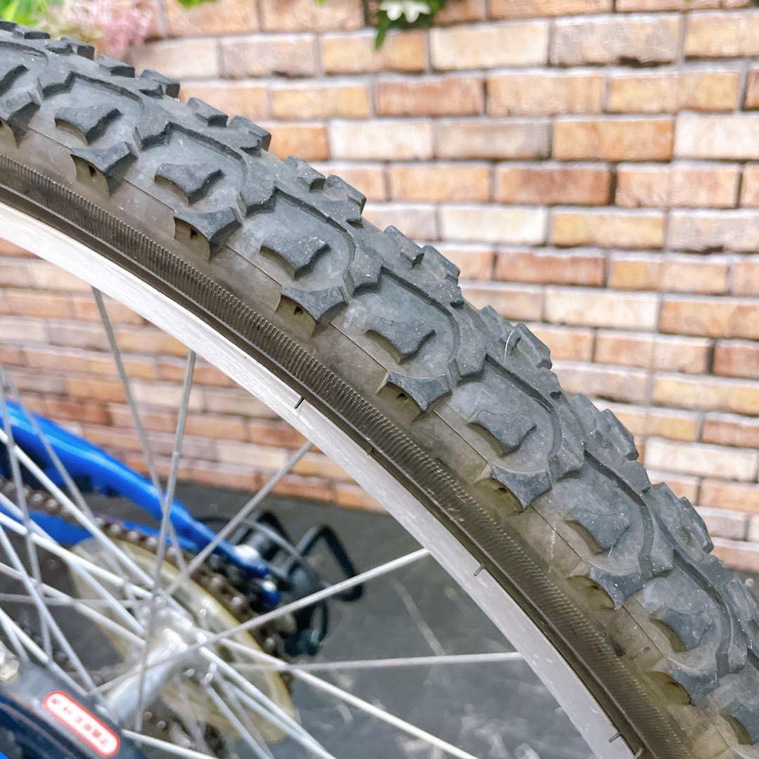 【90】子供用自転車 子供車 TACKLE BOY ブルー 24インチ