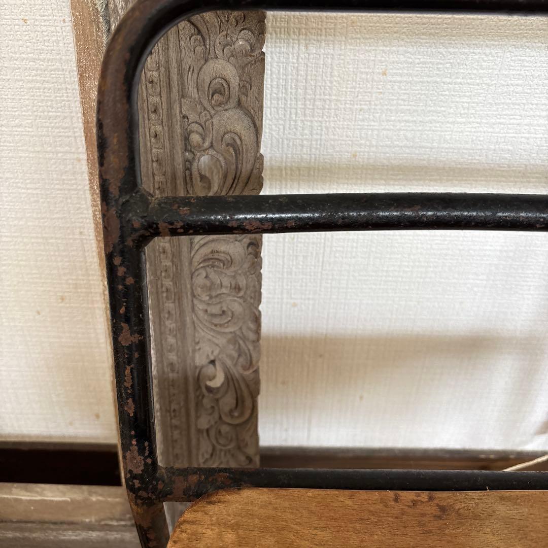 懐かしい幼稚園の椅子2脚セットアンティーク