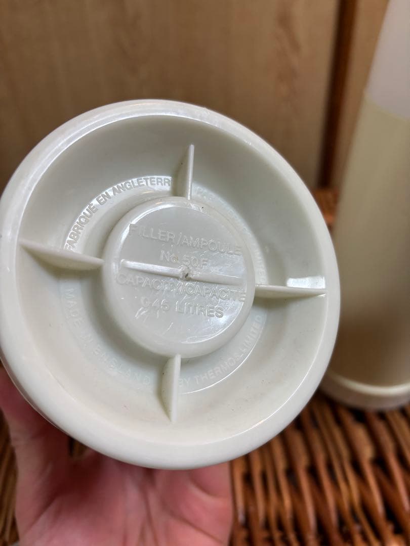 英国製ピクニックバスケット ヴィンテージ 6人分　希少　レア　アンティーク