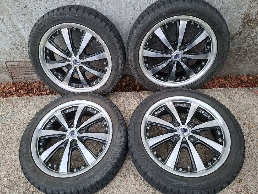 155/55R15バリ山！15×5J+45 4H100安心ダンロップ！中古です