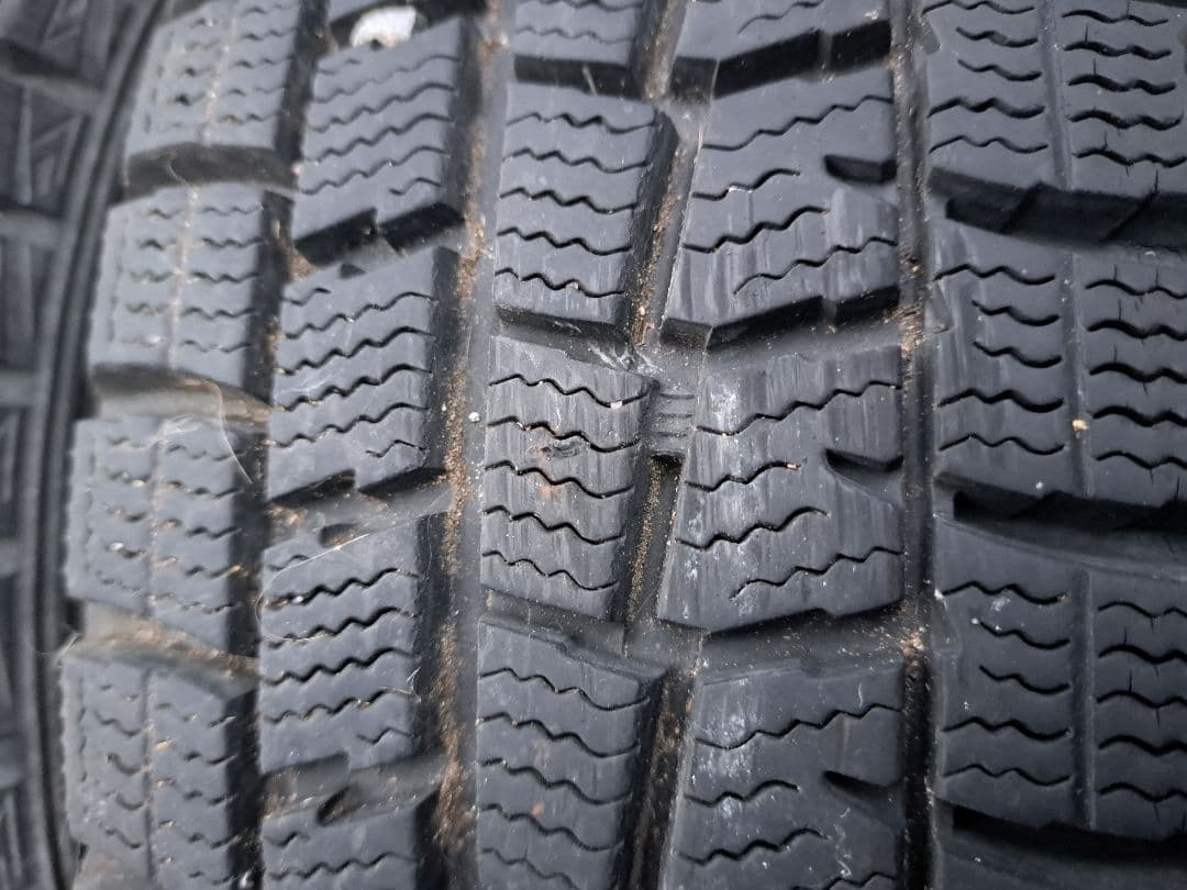 155/55R15バリ山！15×5J+45 4H100安心ダンロップ！中古です