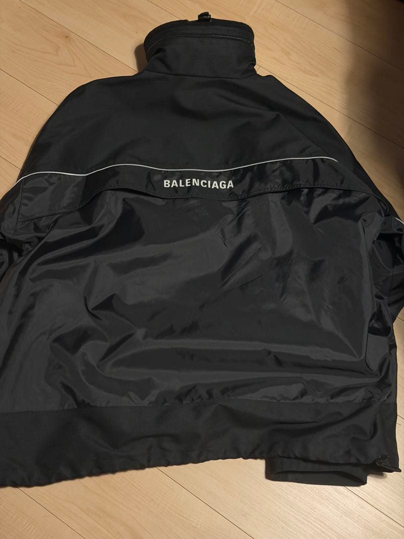 BALENCIAGA バレンシアガ ナイロンジャケット ブラック 44
