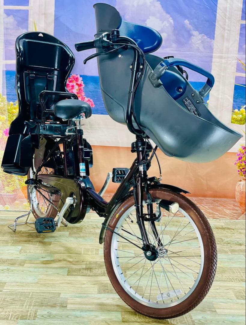 大人気ギュットCOMBIシート⭐️12AHパナソニック子供乗せ電動自転Y2639
