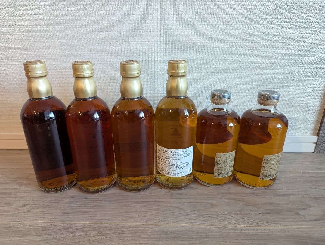 ニッカウヰスキー　余市　蒸留所限定ボトル6本セット
