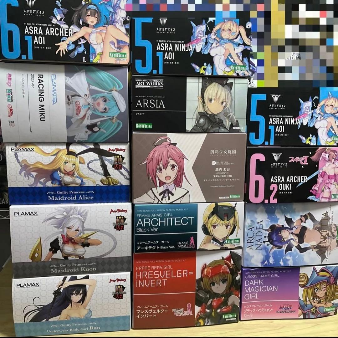 アルカナディア　メガミデバイス　美少女プラモデル　まとめ売り
