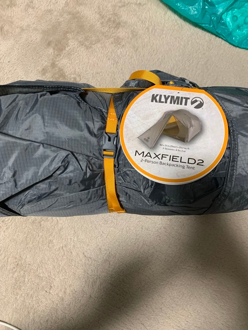 クライミット　マックスフィールド 2人用 3シーズンテント 超軽量