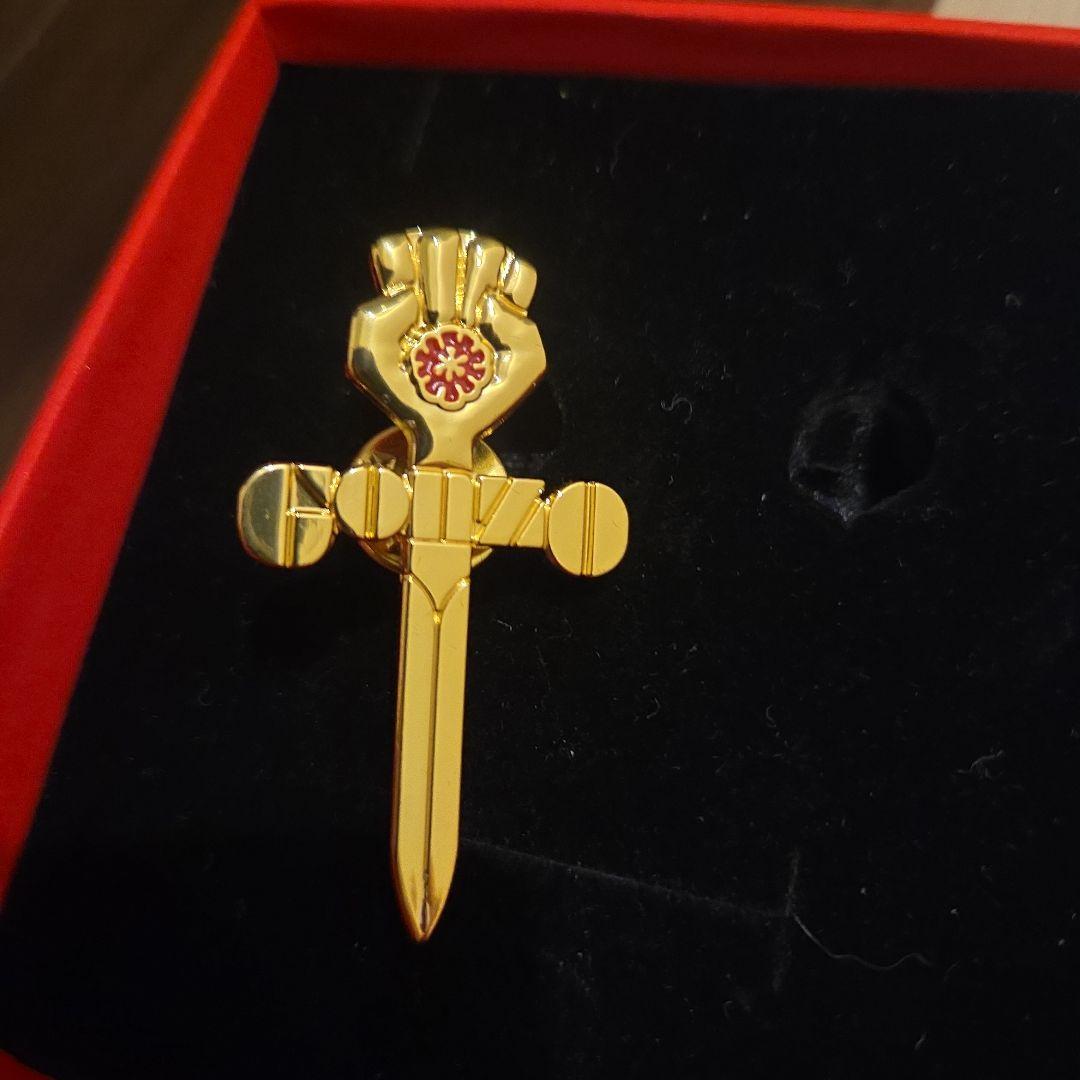 GONZO ピンバッジ　ジョニーデップ　箱付属無し