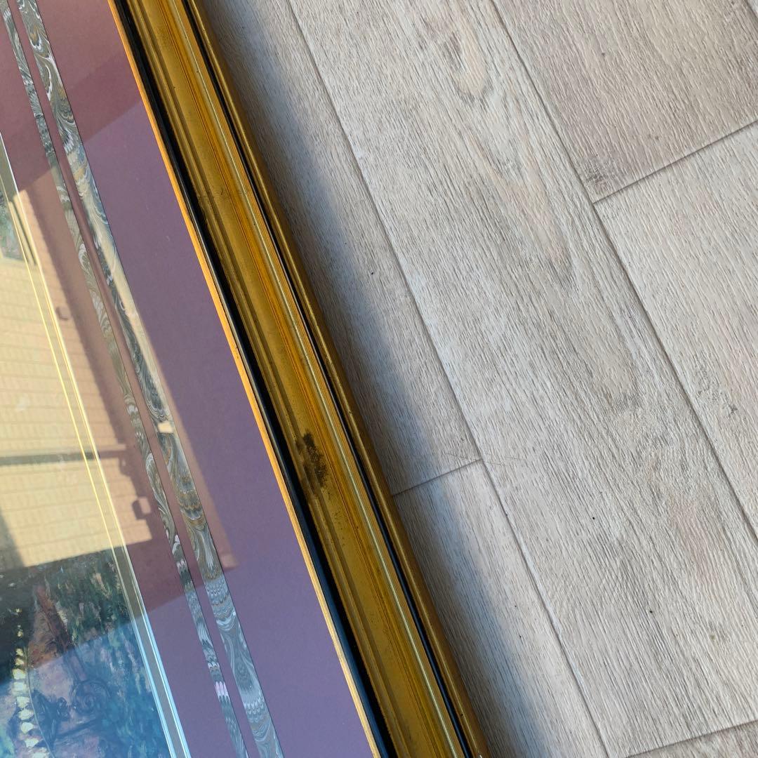 ホテルリッツの夕食　ピエールジョルジュ　額縁　世界の名画　絵　レプリカ　アート