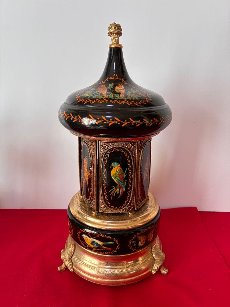 REUGE リュージュ オルゴール シガレット 葉巻入れ アンティーク