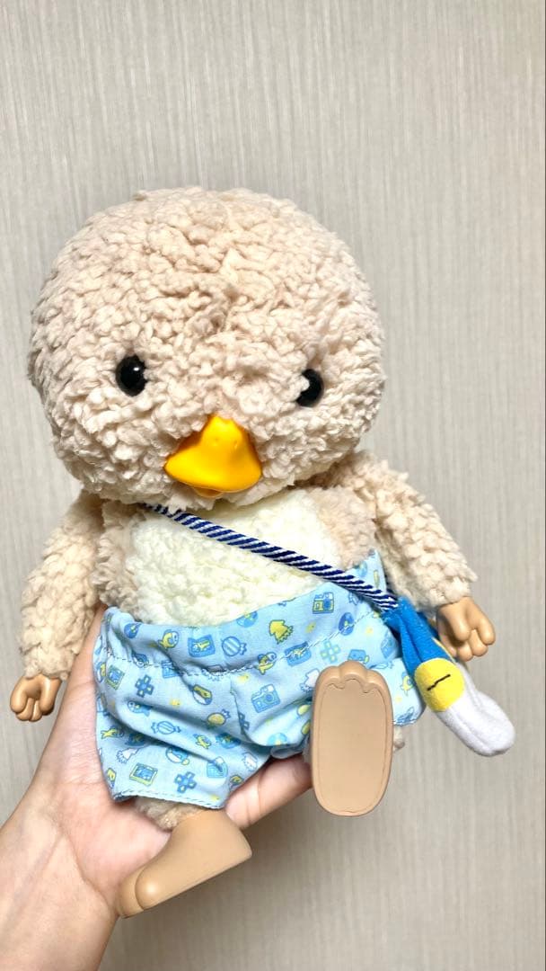 東京トガリ　1/1 おすわりぬいぐるみ　アクリルキーホルダー付き