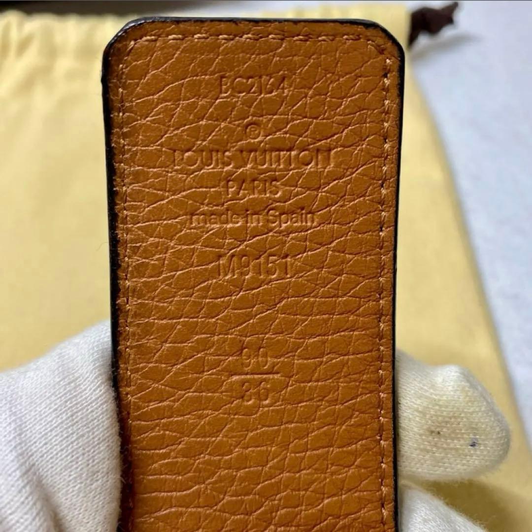 極美品 希少 男女兼用 ルイヴィトン ベルト LOUIS VUITTON