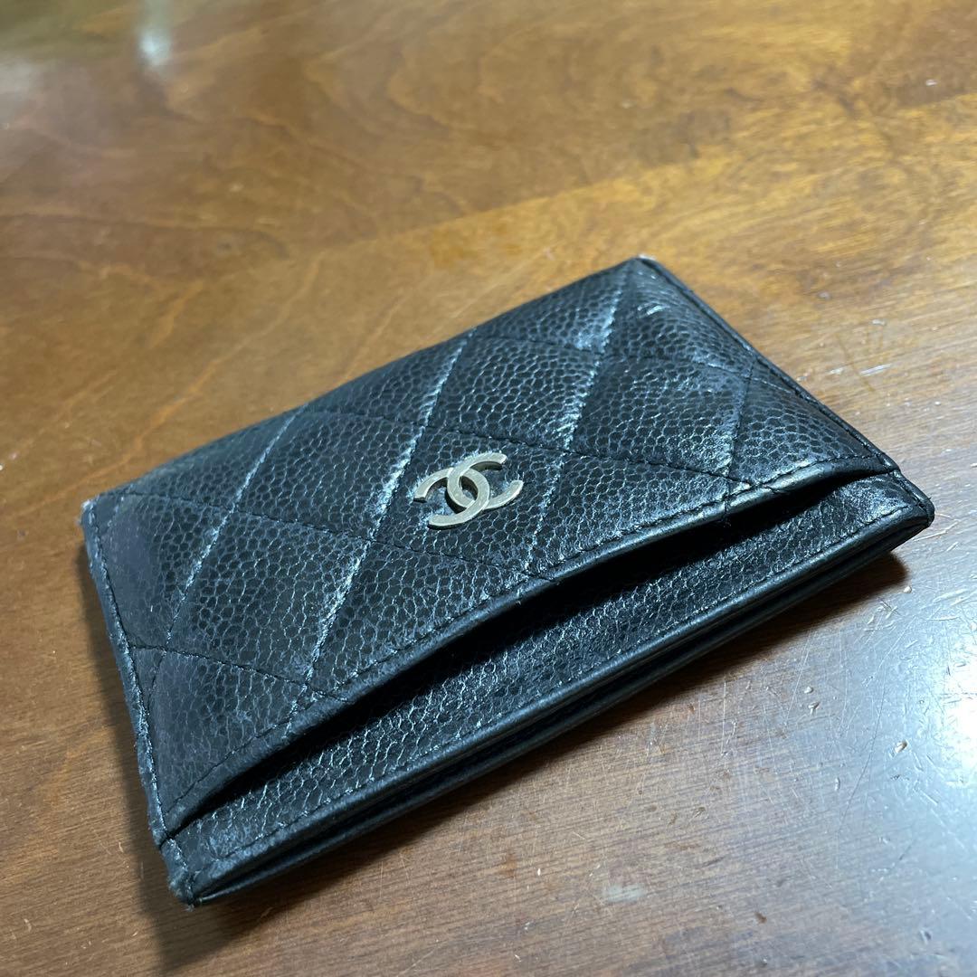 CHANELマトラッセパスケース