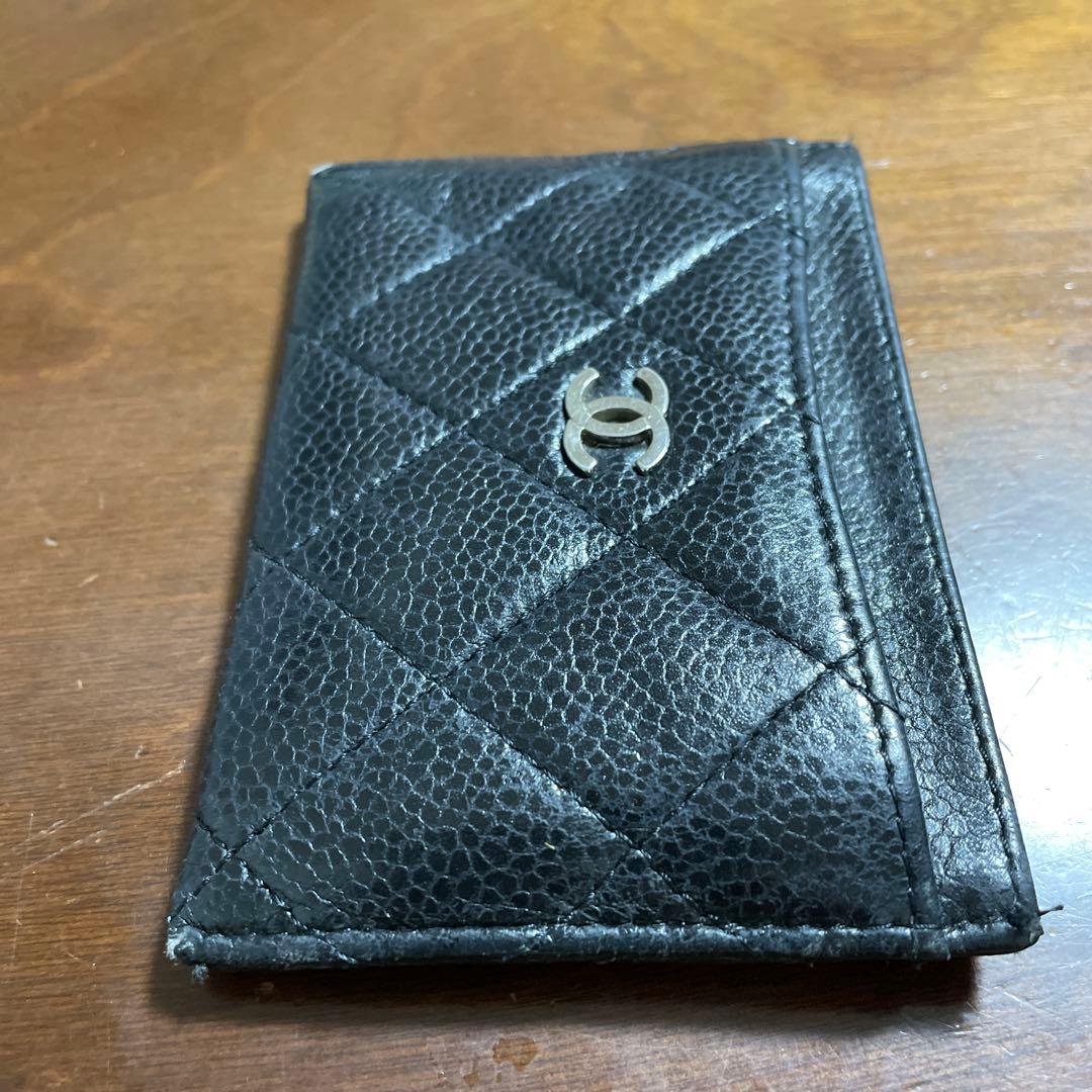 CHANELマトラッセパスケース