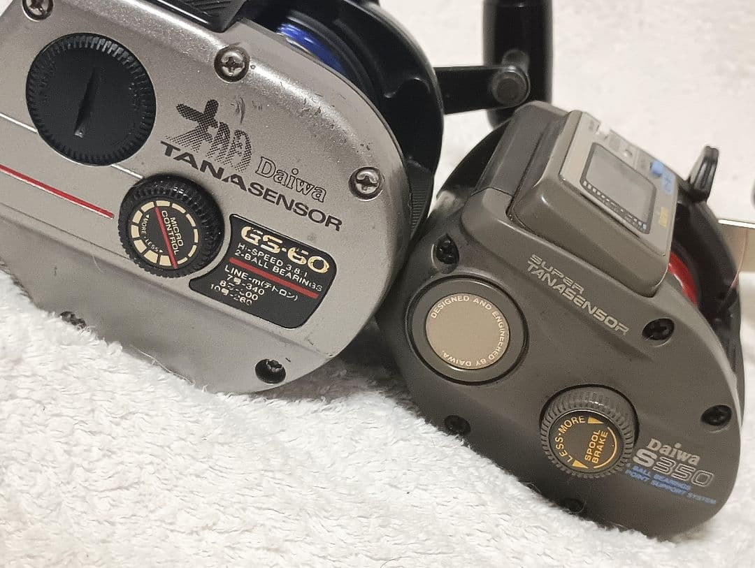 ダイワタナセンサーGS-60&S350まとめて結果