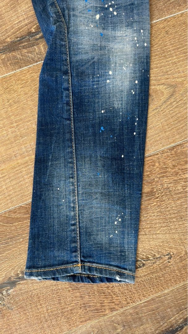 DSQUARED2 ペイントデニム　42