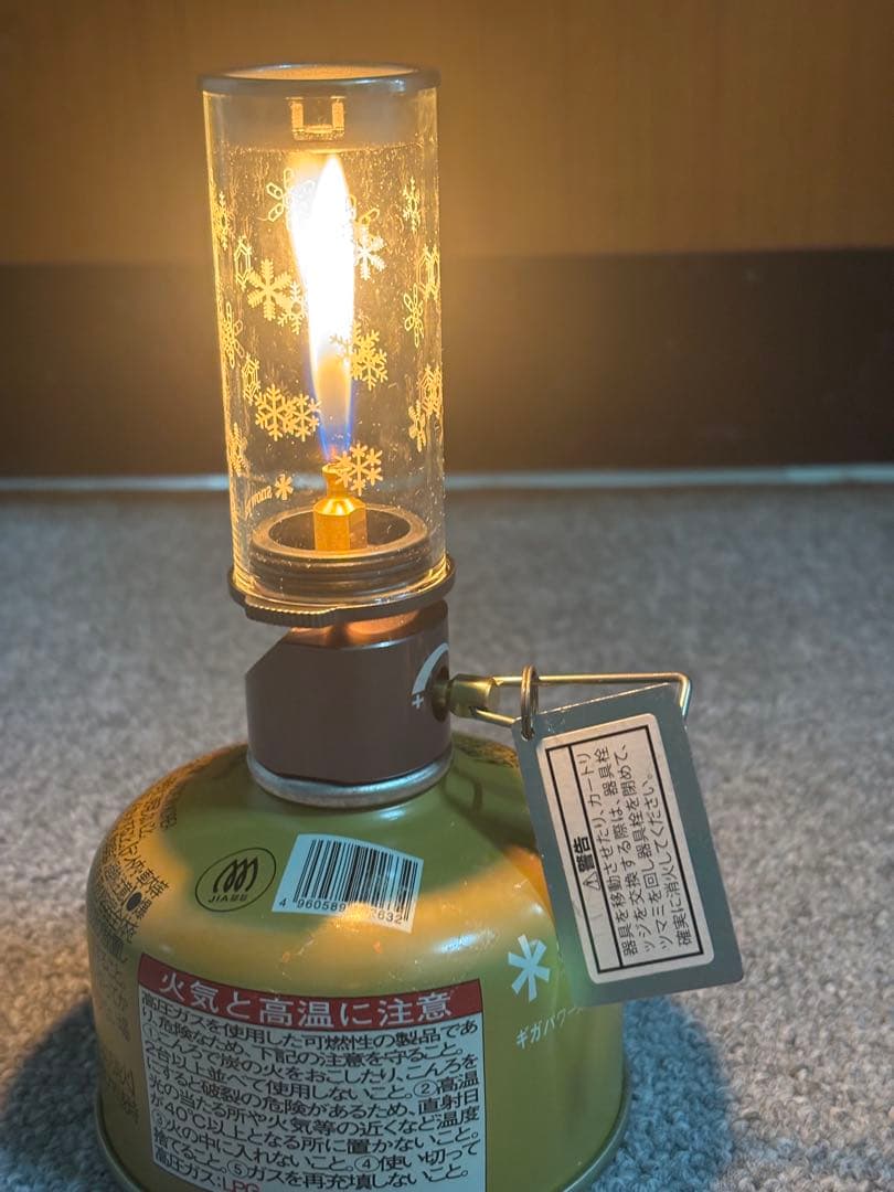  peak 雪の結晶ランタン