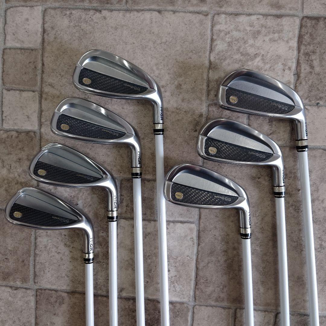 プロギアスーパーエッグアイアン2022　7〜Pw.Aw.AsSw7本セット高反発