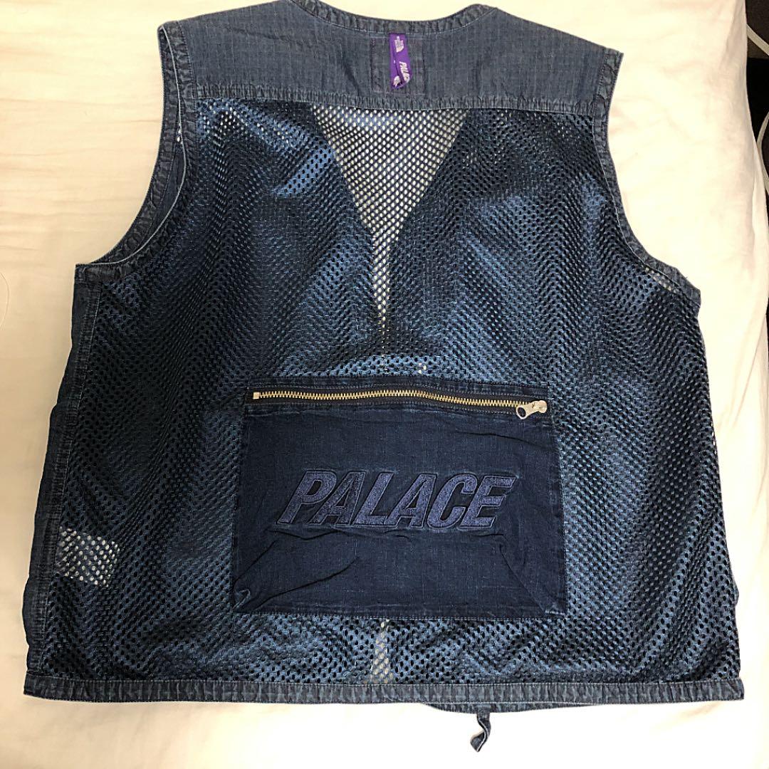トップス palace North face purple label vest M