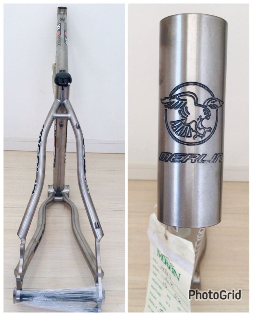 Merlin XLM 6/4 チタン WORKS MTB フレーム 最小S 新品