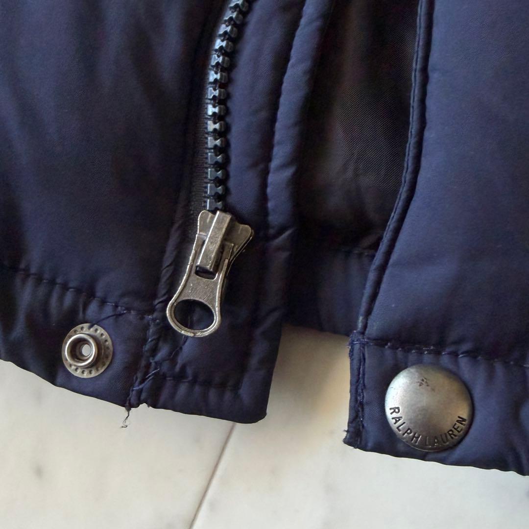 人気 ポロラルフローレン メンズダウンジャケット ネイビー XL