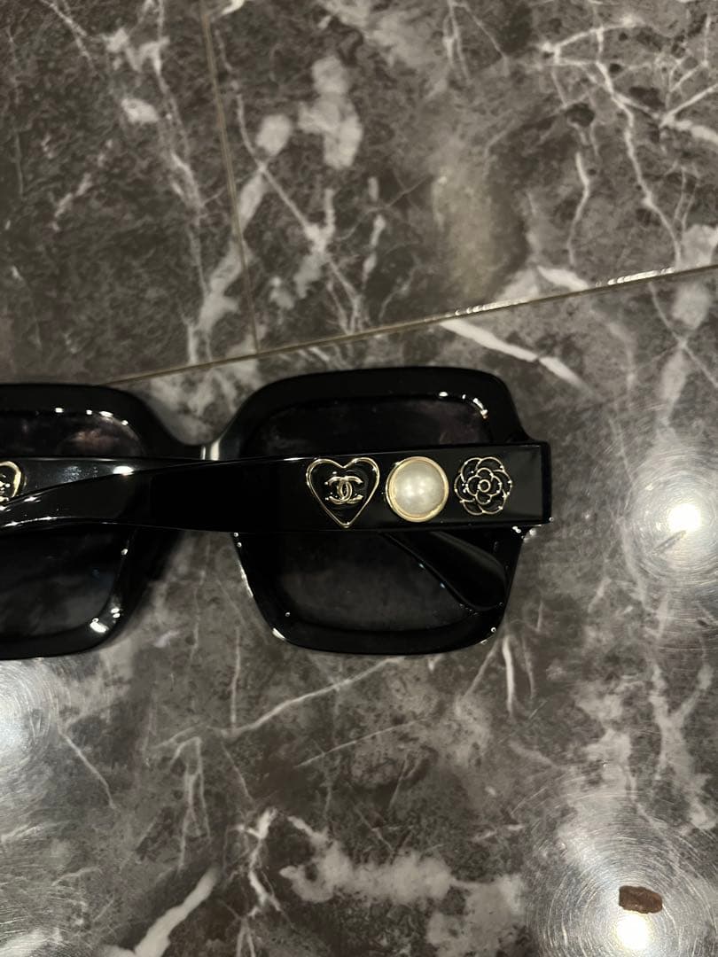 CHANEL シャネル アイウェア カメリア ハート サングラス