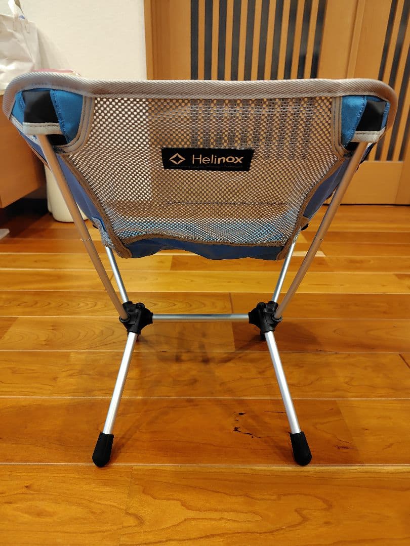 Helinox チェアワンミニ 水色 メッシュ