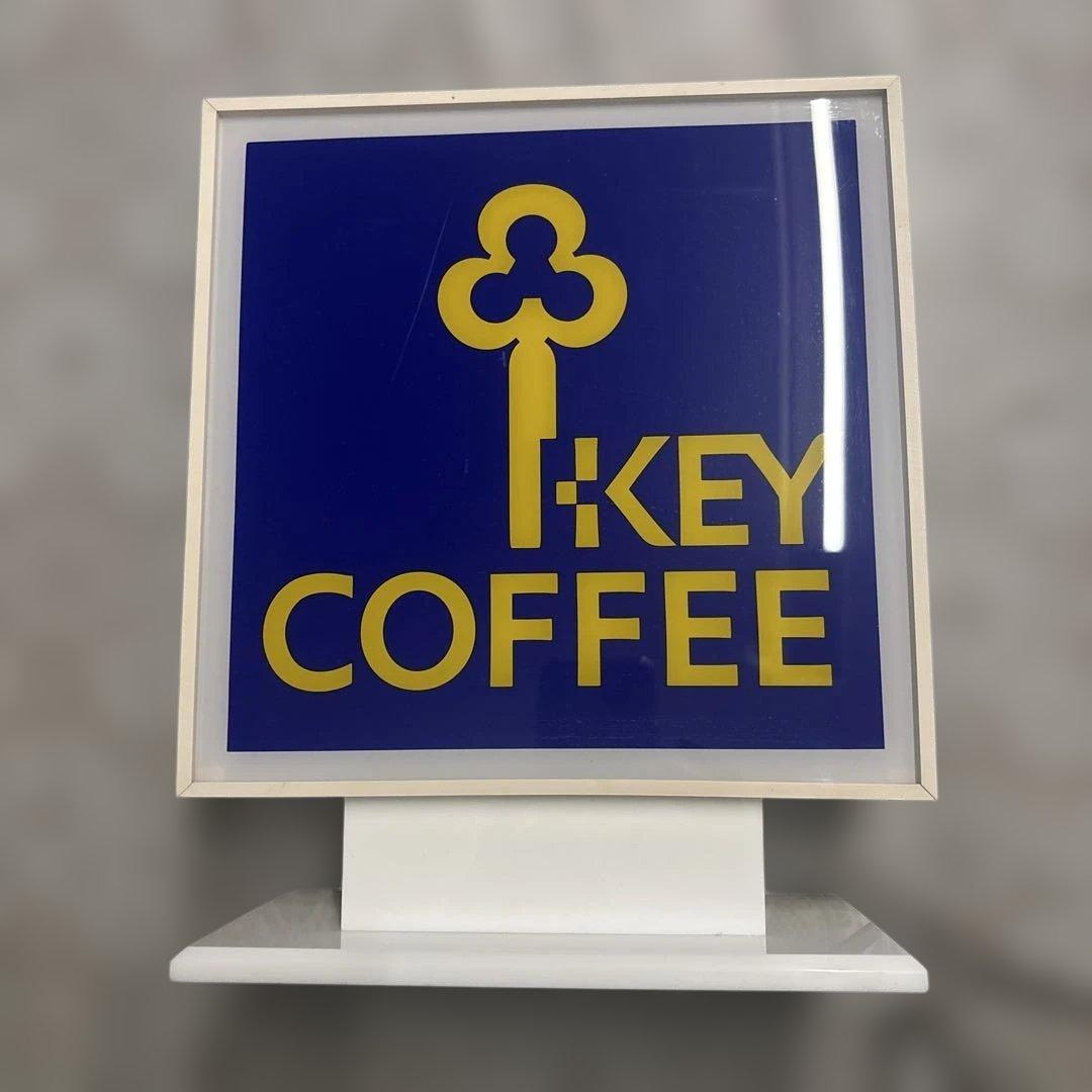 ケン‼️キーコーヒー　レトロ　電飾看板
