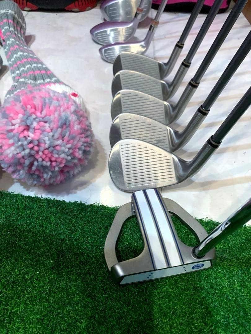 豪華　良品　レディースゴルフクラブフルセット　ダンロップ　スリクソン　ヨネックス