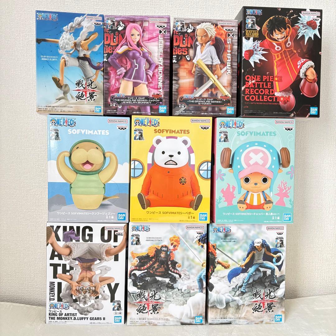 ワンピース　フィギュア　10体まとめ売り　セット　新品未開封