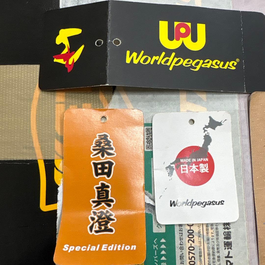 新品未使用ワールドペガサス桑田真澄モデルスペシャルオーダー投手用右投げタグ箱あり