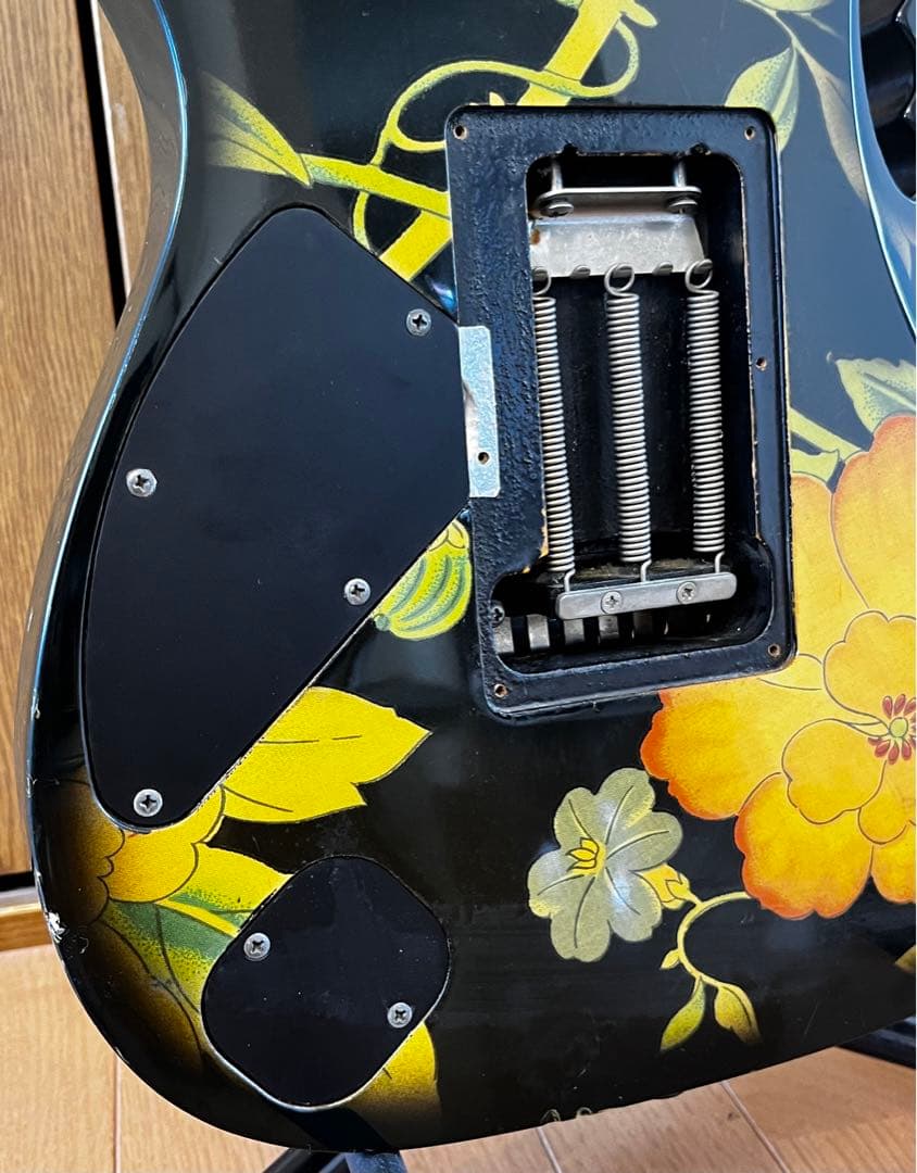 Ibanez JEM77 Floral Pattern初期スティーヴヴァイモデル